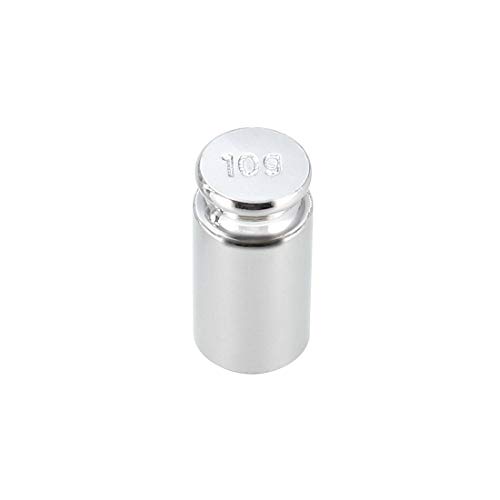 uxcell Calibration Weight 10g M1 Precision Chrome Plated Steel for Digital Balance Scales