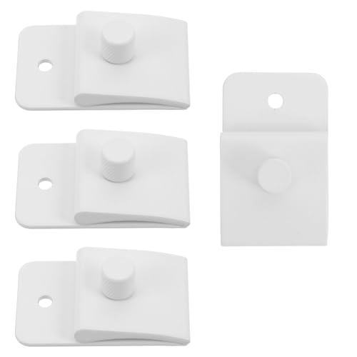 Pinces murales pour tapisserie Ciieeo en fer blanc lot de 4