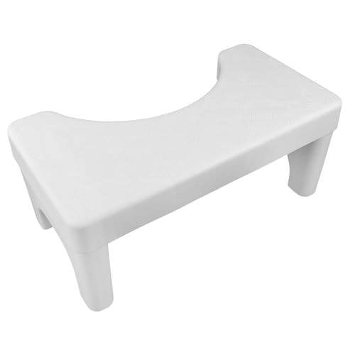 Healeved Squatting Toilet Stool Foot Stool for Toilets Bathroom Seat Home Use Footrest