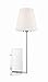 Lena 1 Light Chrome Wall Mount