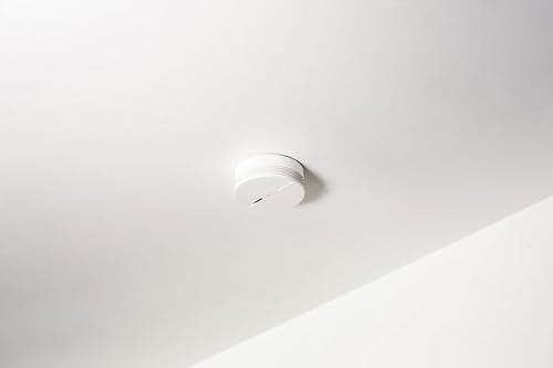 Netatmo Intelligent Smoke Detector, 10 Years with Battery, Smoke Alarm, Automatic Test, Automated Control Unit Not Required, EN14604 Certification, NSA-EC - 5