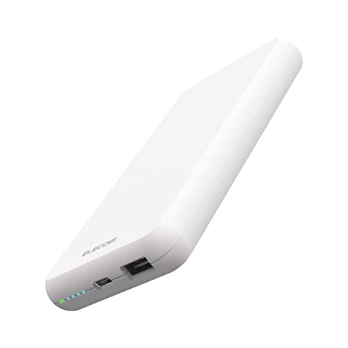 Amazon | エレコム モバイルバッテリー 大容量 10000mAh 15W 2台
