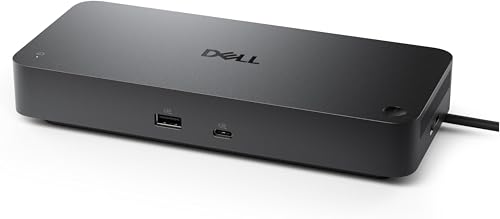 Image of Dell Pro Thunderbolt 5 Smart Dock SD25TB5 300W Power Delivery Includes Zoomspeed Display Port Cable + Zoomspeed HDMI Cable + Ethernet Cable + Cleaning Cloth + Supports Up to Four 4K 60Hz Displays