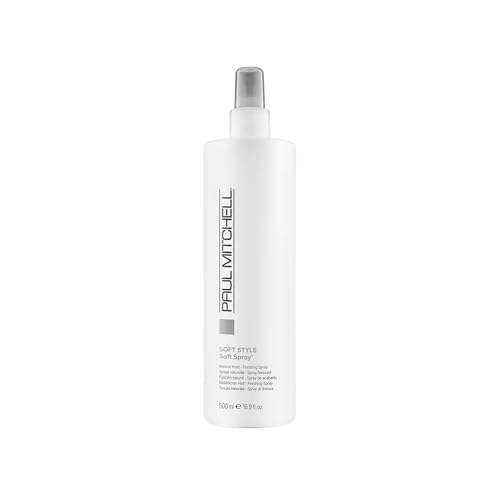 Paul Mitchell Soft Hairspray, Lightweight, Soft Hold + Brushable Finish, For All Hair Types