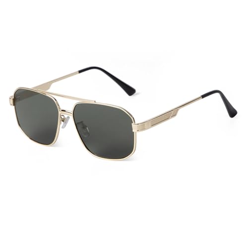 Lunettes de soleil carrées double pont MUTYNE pour homme et femme