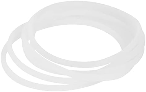 Blender Gaskets, Replacement Rubber Gasket Seal Rings for Magic Bullet Flat Cross Blades, Diameter: 3.31"/8.4cm(6PCS)