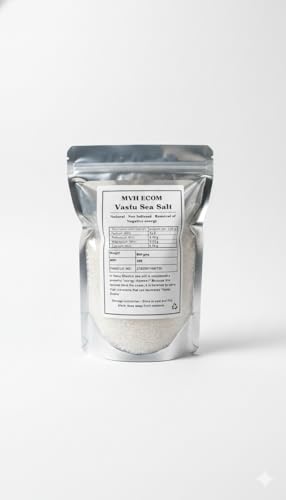 Natural Sea Salt | Vastu Rock Salt | Coarse Crystals for Negative...