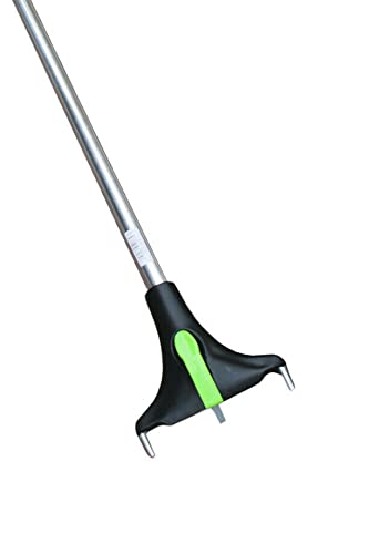 Beconnect - Estropajo de plástico con cerdas en X con mango (2 unidades, 40 cm)