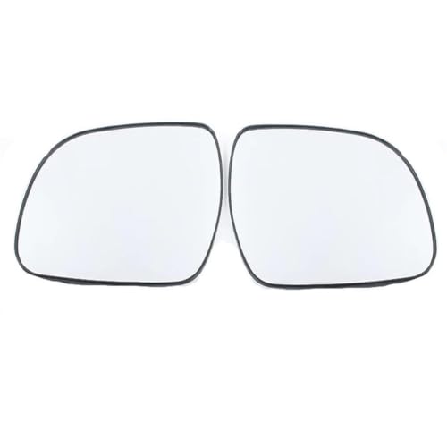 Miroir extérieur Alphard givré ? Glace chauffante de remplacement 1 paire