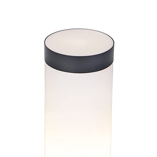 Qazqa Bridge Lampada Da Esterno A Globo LED - 210 Mm - Acciaio Moderno - IP65 - Con Lampadina Inclusa