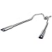 Spec-D Tuning Ext Cab Exhaust Catback System Burnt Tip Compatible with Ford F150 V6 4.6L 2004-2008