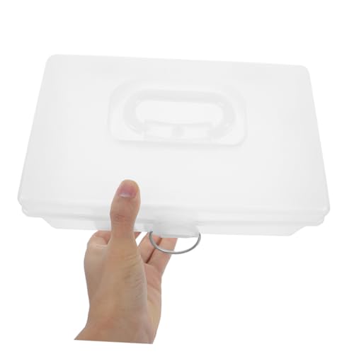 Caja de plástico para almacenamiento de fichas de Mahjong miniatura 4