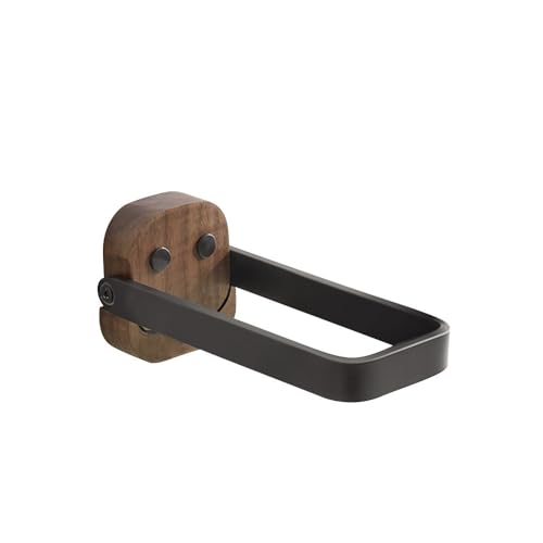 Generisch Générique Handtuchhalter Holz-Metall 3er-Set