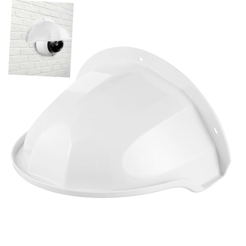 Protector para cámara de seguridad exterior resistente a intemperie con cubierta de lluvia