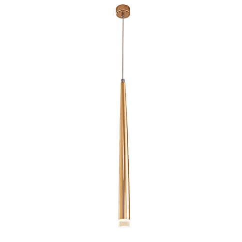 Lumières or lampe suspendue à tête unique spot de restaurant 4*60cm
