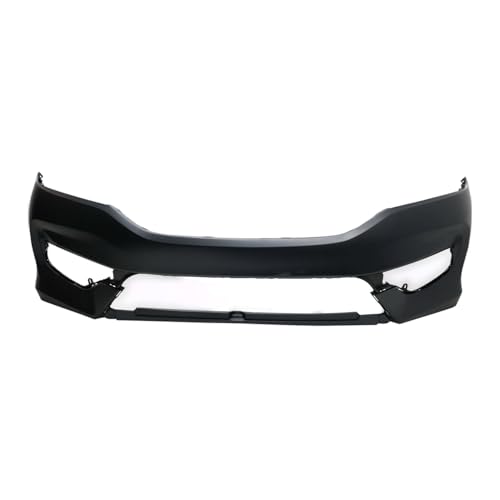 Image of Compatible with Honda Accord 2016-2017 Front Bumper Cover | CAPA Certified, Primed, With Fog Light Holes, Hybrid, Ready to Paint, OEM 71101T2FA50ZZ, HO1000302