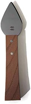 Morinoki Japanese Stainless Steel Hard Cheese Knife, 6.6-in / 17-cm