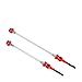 Quick Release Skewer Bicycle Skewer Road Bike Quick Release Lever Mountain Cycling Parts for Wheel Hub 100/130/150mm(Red)