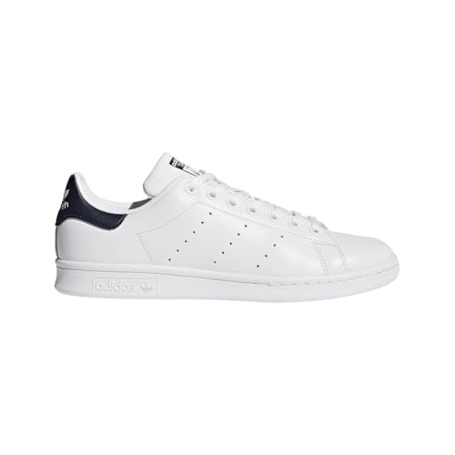 Adidas Stan Smith, Chaussures de Gymnastique mixte adulte, Multicolore (White Cwhite/Cwhite/Dkblue), 36 EU