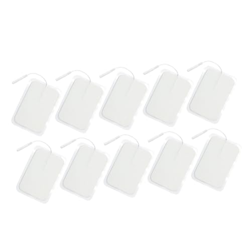 LRXIYODE 10 Almohadillas De Masaje Masajeador Terapéutico Almohadilla De Adhesivos Masajeador Electrónico