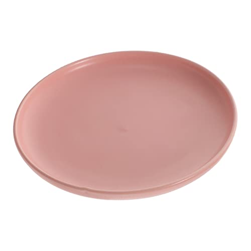 POPETPOP Cute Dual Use Ceramic Cat Bowl Round Footed Pet Feeding Dish for Food and Water Durable Design for Easy Use for Kittens and Cats