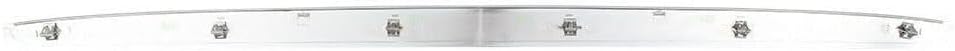 CarPartsDepot Front Hood Panel Molding Trim Chrome Compatible With GMC 2007-2014 Yukon XL Denali GM1235106 15137020