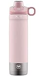 Pogo Tritan Water Bottle with Soft Straw, 32 Oz, Pink Satin (Pink Satin)