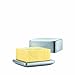 Blomus Basic Stainless Steel Butter Dish, Medium