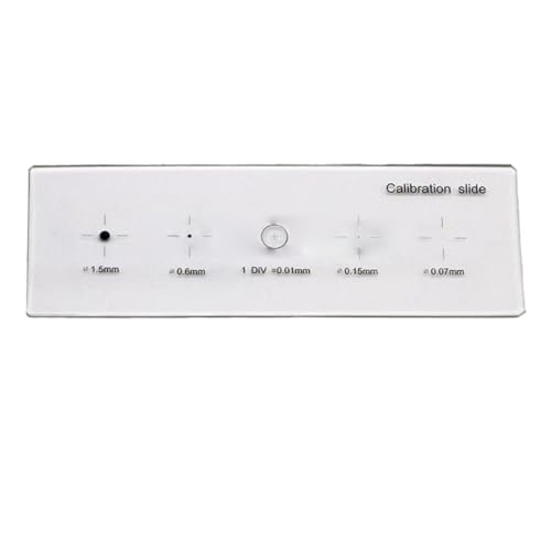 Microscope Microscope Micrometer Reticle Metallographic Calibration Sheet Micrometer 0.01mm