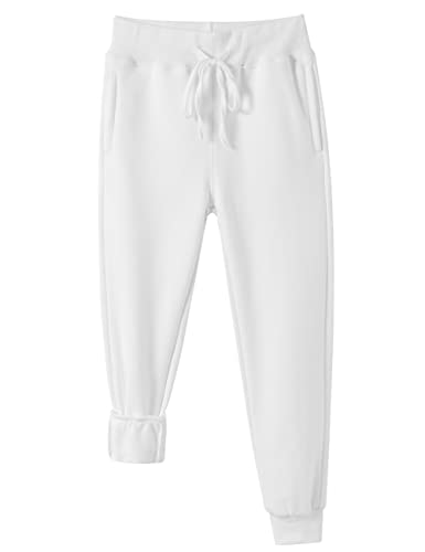 DILBYKE Meninos Calças De Moletom Active Pants Fleece Jogger Com Bolsos, Calças Grossas Infantis, Li