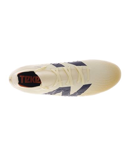 New Balance Unisex-Adult Tekela Magia Low Laced FG V4+ Soccer Shoe, Parchment/Clementine/Hot Mango, Men 4.5 M/Women 6 W - image 4