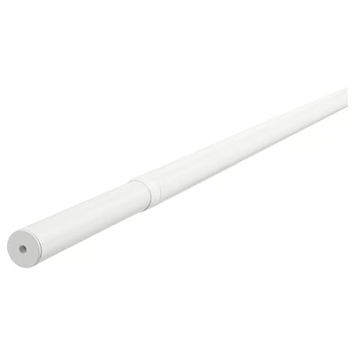 IKEA(イケア) HUGAD ホワイト 120-210 cm 40217130 カーテンロッド、ホワイト
