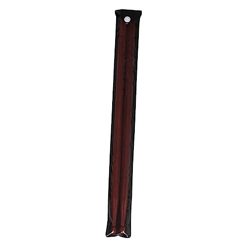 Baqueta para batería de madera roja marrón miniatura 4