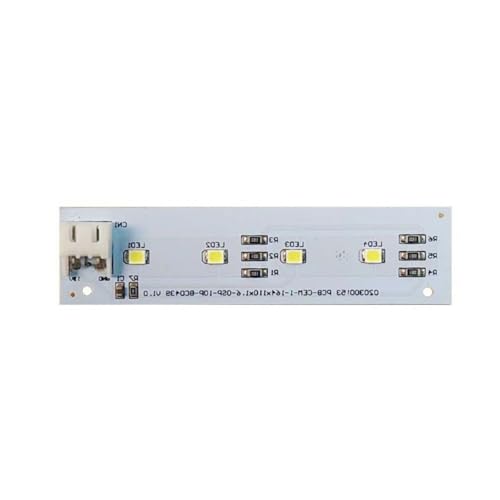 Fazvncv Módulo de luz LED de alto brillo, eficiencia energética, luz para refrigerador, textura PCB, adecuado para varios refrigeradores