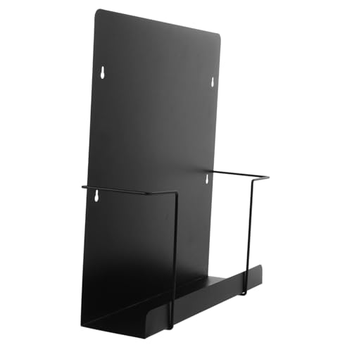 balacoo Vinyl Record Wall Display Metal Record Holder Cd Storage Rack Wall Mount Organizer