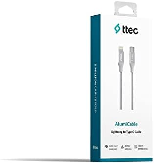 TTEC Alumicable Type-c Lightning Hızlı Şarj Kablosu 150cm 2DK41-8 Farklı Renk (Gri) - Görsel 4