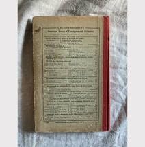 Amazon.co.jp: フランス 1921年 出版 赤 教科書 フランス語 装丁 本
