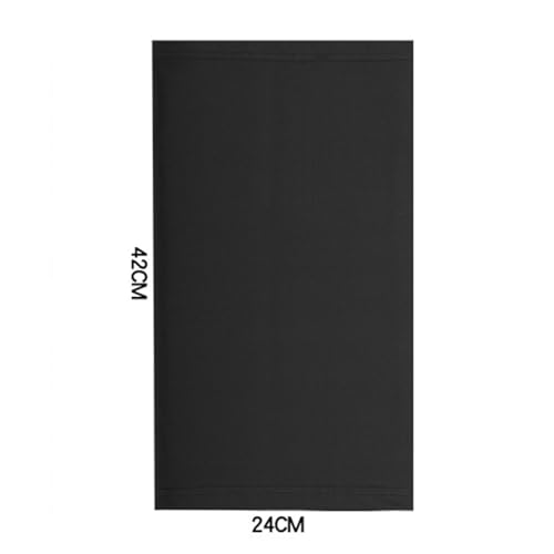 GoodTool 2-Pack Men Neck Gaiters, Men Accessories, Reusable, Breathable Face Mask Scarf, For Skiing, Snowboarding, Cycling, Running, Hiking, Outdoors (Black)