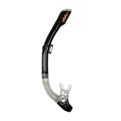 JKELPV Kit de de Buceo Máscara de Buceo, Traje de Snorkel, Falda de Silicona para Adultos, Gafas, máscara de Buceo Buceo(198BLACK TP)