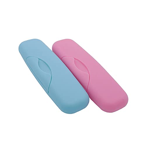 Oblong Plastic Colorful Tampon Case (Pack of 2) Small Container...
