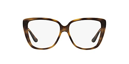 Vogue Eyewear Women's VO5413 Butterfly Prescription Eyewear Frames, Dark Havana/Demo Lens, 54 mm