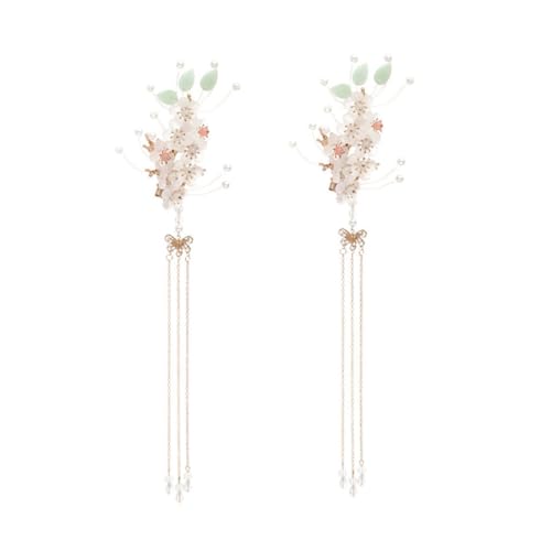 HAPINARY 1 Par paseo de flores estilo tijeras pinzas para el cabello Agarre mini hair clips horquillas moño pasador hair topper Horquilla antigua horquilla de plástico el plastico