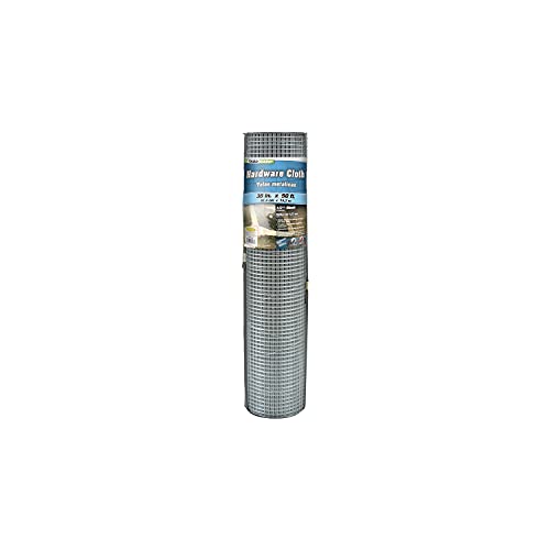 Yardgard 308200b Galvanized Hardware Cloth, 19-gauge, 1/2" Mesh, 36" X 50'