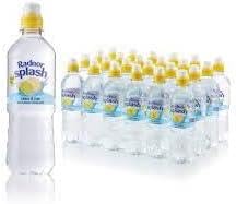 Radnor Splash Lemon & Lime Sugar Free Flavoured Water 500ml (Pack of 24) | Still Welsh Spring Water | Zero Sugar & Zero Calories | Refreshing Citrus Flavour
