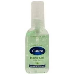 THREE PACKS of Carex Hand Gel Aloe Vera x 50ml by Carex Health Brands