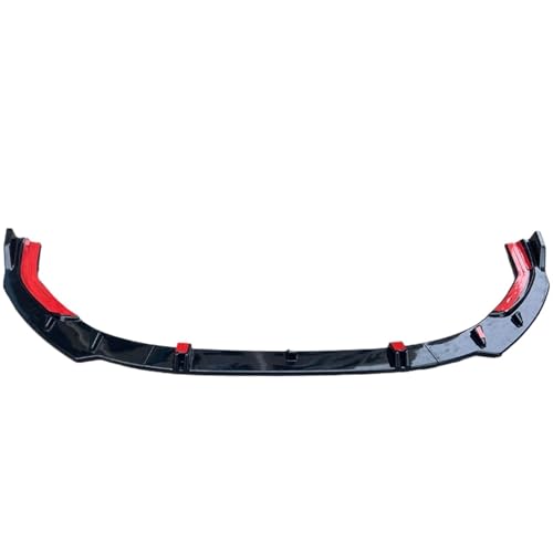 SOSHEEF Compatible for Audi A4 S4 B9 .5 3Pcs Car Front Bumper Lip Spoiler Splitter Diffuser Retrofit 8W TFSI TDI 2019-2023 Bodykits Tuning(Gloss Black)