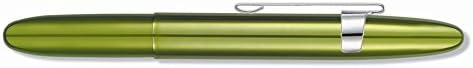 Fisher Space Pens-Lime Green Translucent Bullet Pen w/Clip