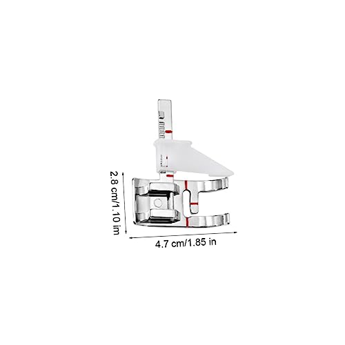 2 Piezas Pie Prensatelas Ajustable para Máquina de Coser miniatura 6