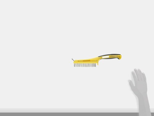 Brosse métallique HYDE TOOLS 46810 avec grattoir intégré pour décaper - 3