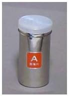 Endoshoji TKG BTY8001 Commercial Seasoning Can, Long, With Acrylic Lid, A Can, 18-8 Stainless Steel image 2